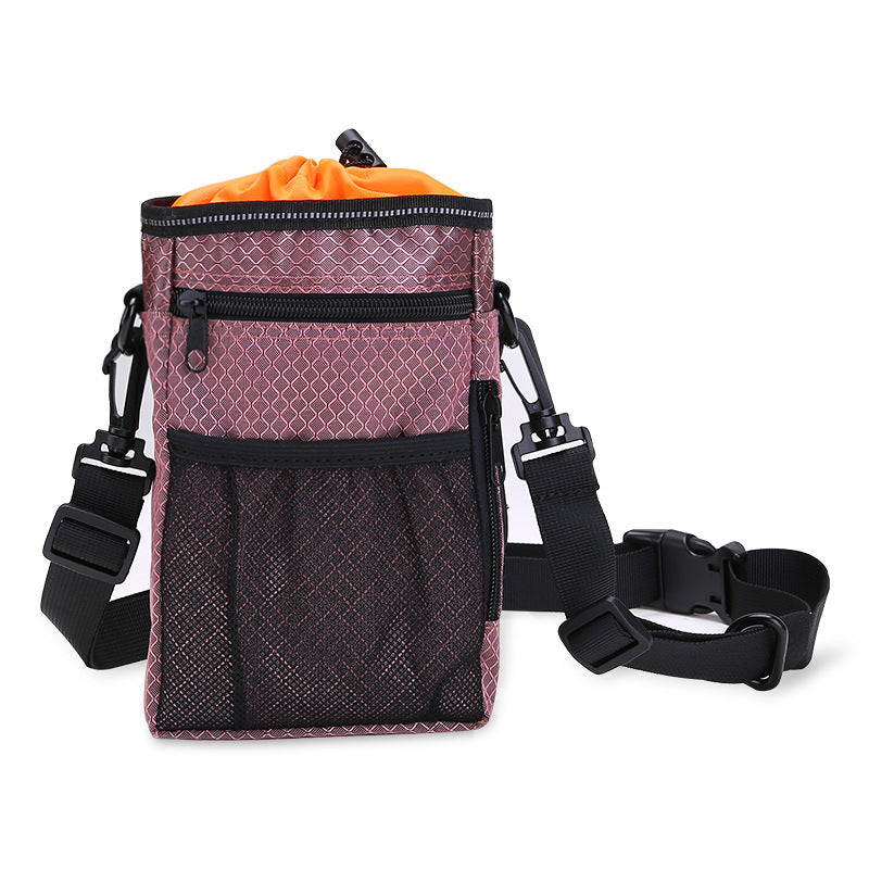 Multi-function Dog Training Bag with Folding Bowl, Garbage Bags